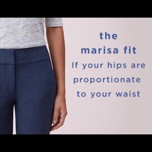 Loft Marisa Linen blend Trousers, Dark blue, size 10